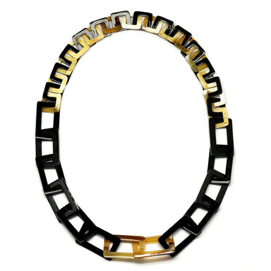 Horn Chain Necklace #9683 - HORN JEWELRY