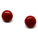 Horn & Lacquer Earrings #4922 - HORN JEWELRY