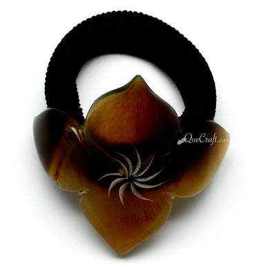 Horn Ponytail Holder #10705 - HORN JEWELRY