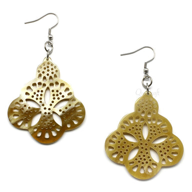 Horn Earrings #9778 - HORN JEWELRY