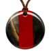 Horn & Lacquer Pendant #11437 - HORN JEWELRY