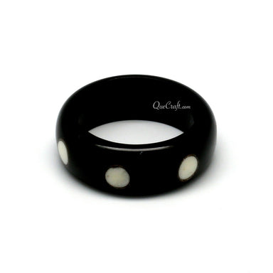 Horn & Bone Ring #10166 - HORN JEWELRY