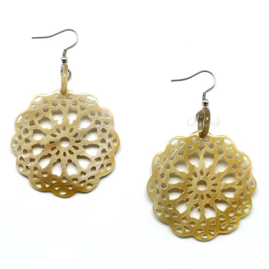 Horn Earrings #9656 - HORN JEWELRY