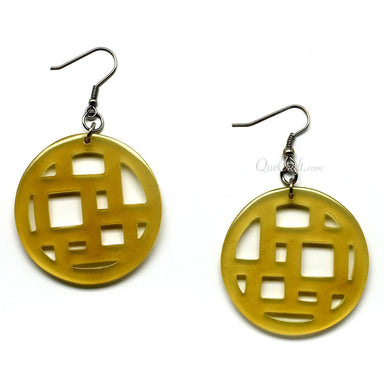 Horn Earrings #10022 - HORN JEWELRY