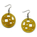 Horn Earrings #10022 - HORN JEWELRY