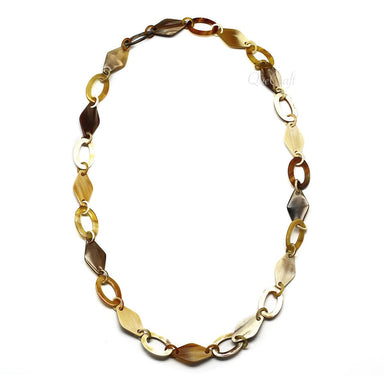 Horn Chain Necklace #4151 - HORN JEWELRY
