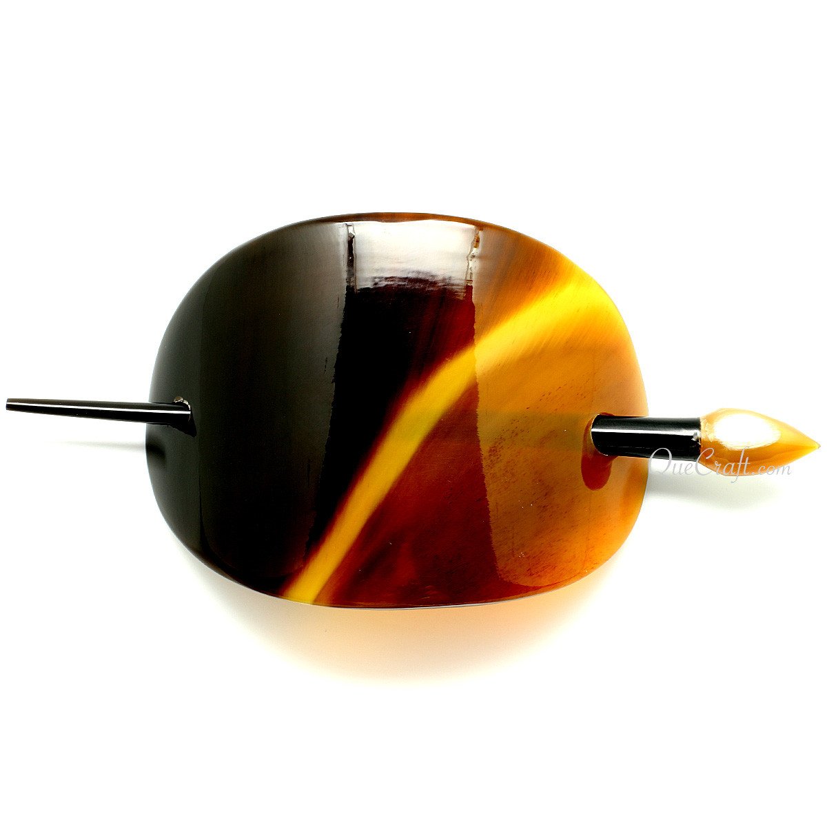 Horn Hair Barrette #10854 - HORN JEWELRY