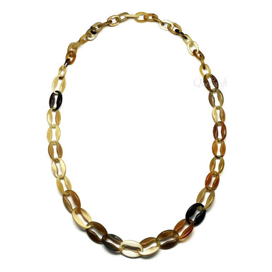 Horn Chain Necklace #4233 - HORN JEWELRY