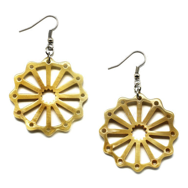 Horn Earrings #6640 - HORN JEWELRY