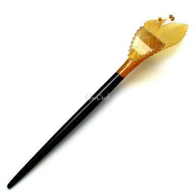 Horn Hair Stick #10502 - HORN JEWELRY