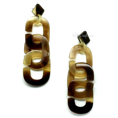 Horn Earrings #11466 - HORN JEWELRY