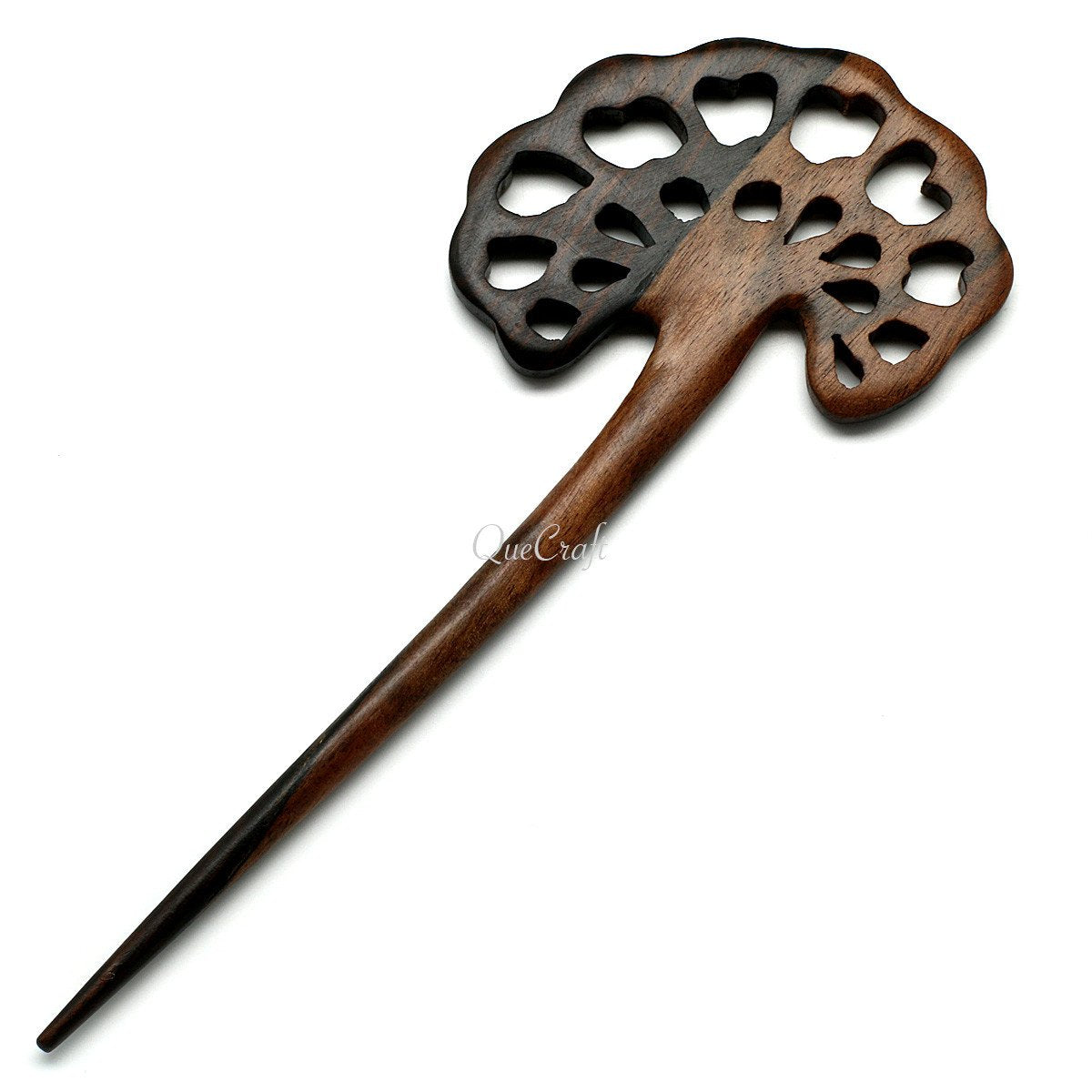 Ebony Hair Stick #10631 - HORN JEWELRY