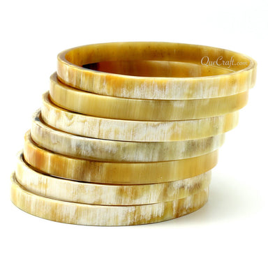 Horn Bangle Bracelets #11490 - HORN JEWELRY