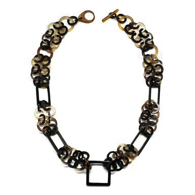 Horn Chain Necklace #4171 - HORN JEWELRY