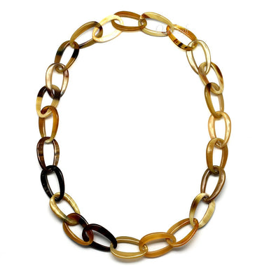 Horn Chain Necklace #9681 - HORN JEWELRY