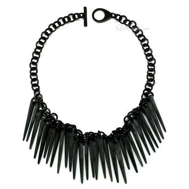 Horn Chain Necklace #11571 - HORN JEWELRY
