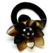 Horn & Shell Ponytail Holder #10714 - HORN JEWELRY