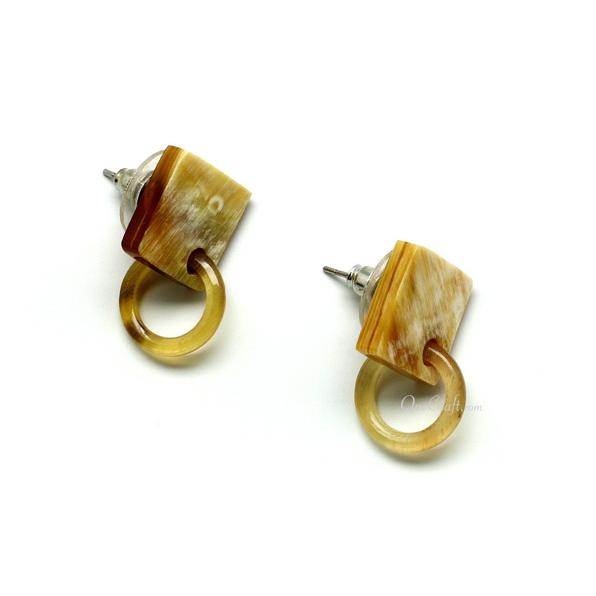 Horn Ear Studs #11634 - HORN JEWELRY