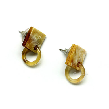 Horn Ear Studs #11634 - HORN JEWELRY