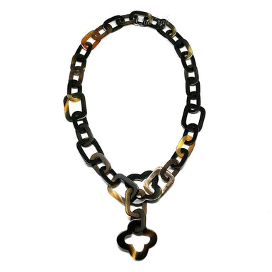 Horn Chain Necklace #9700 - HORN JEWELRY