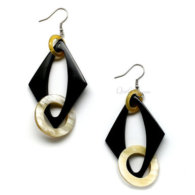 Horn Earrings #10009 - HORN JEWELRY