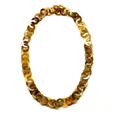 Horn Chain Necklace #5265 - HORN JEWELRY