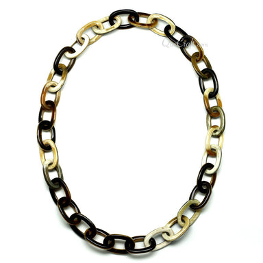 Horn Chain Necklace #11323 - HORN JEWELRY