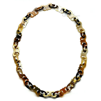 Horn Chain Necklace #11142 - HORN JEWELRY