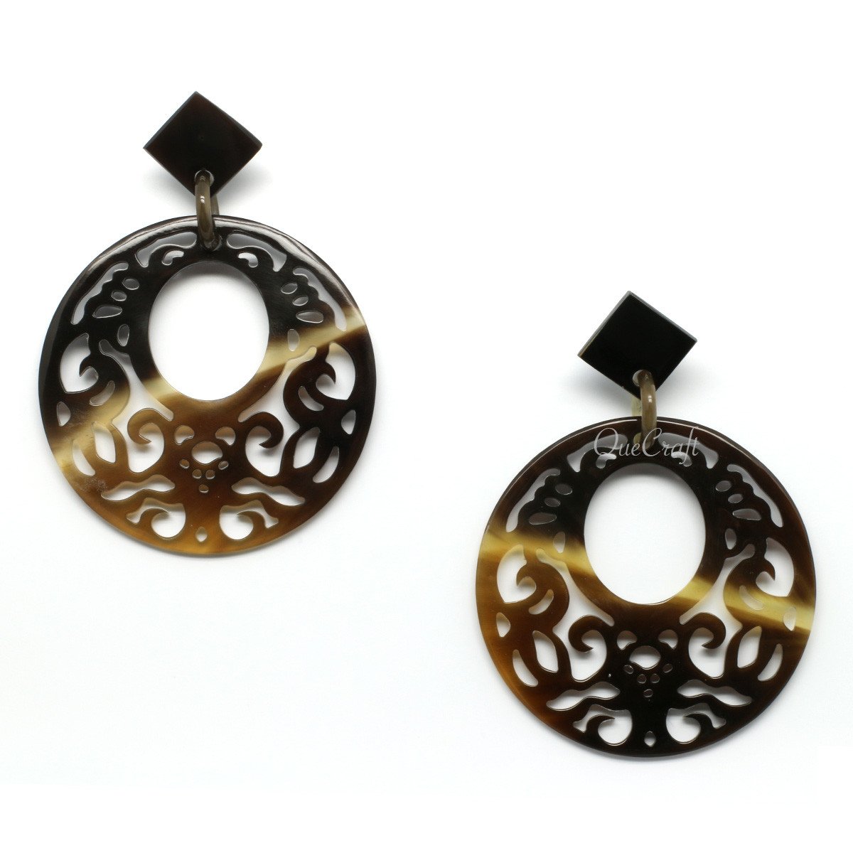 Horn Earrings #10265 - HORN JEWELRY