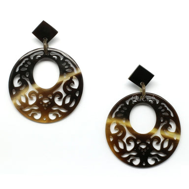 Horn Earrings #10265 - HORN JEWELRY