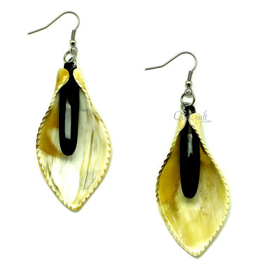 Horn Earrings #12748 - HORN JEWELRY