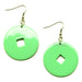Horn & Lacquer Earrings #13404 - HORN JEWELRY