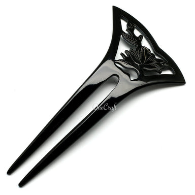 Horn Hair Pin #5580 - HORN JEWELRY