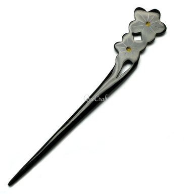 Horn Hair Stick #10563 - HORN JEWELRY