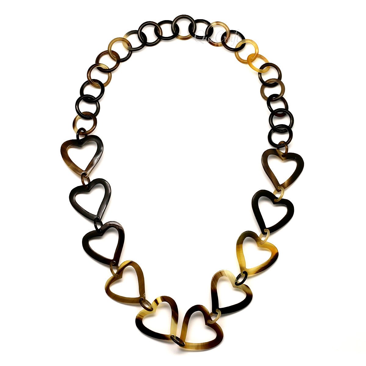 Horn Chain Necklace #4353 - HORN JEWELRY
