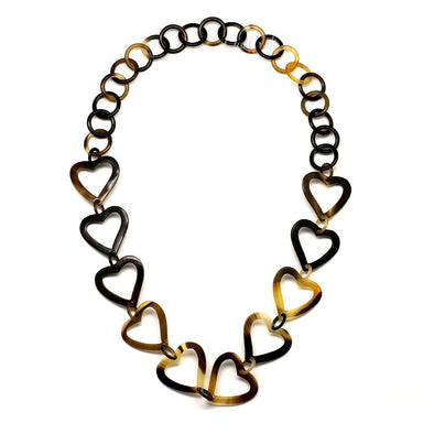 Horn Chain Necklace #4353 - HORN JEWELRY