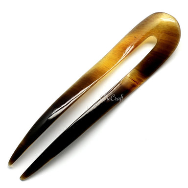 Horn Hair Pin #10514 - HORN JEWELRY