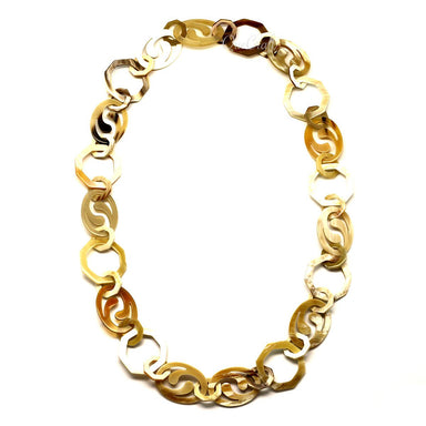 Horn Chain Necklace #5235 - HORN JEWELRY