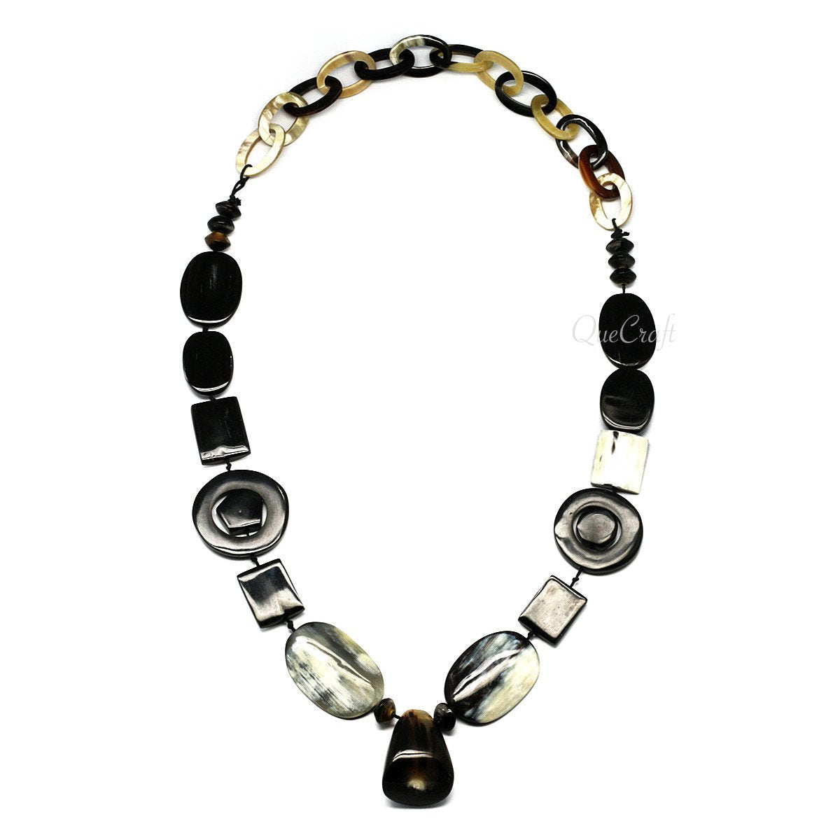 Horn String Necklace #4221 - HORN JEWELRY