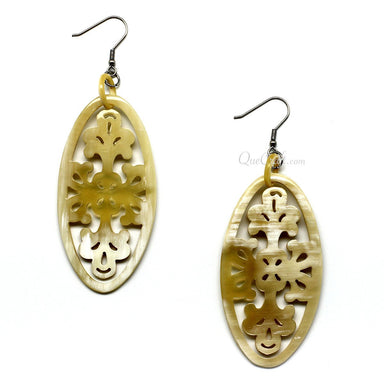 Horn Earrings #10308 - HORN JEWELRY