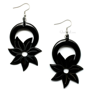 Horn Earrings #10427 - HORN JEWELRY