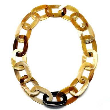 Horn Chain Necklace #9685 - HORN JEWELRY