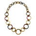 Horn & Lacquer Chain Necklace #11277 - HORN JEWELRY