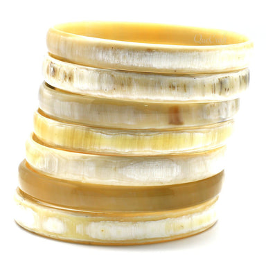 Horn Bangle Bracelets #9318 - HORN JEWELRY