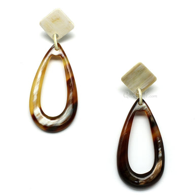 Horn Earrings #10144 - HORN JEWELRY