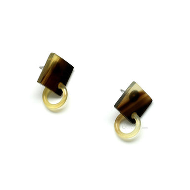 Horn Ear Studs #11614 - HORN JEWELRY