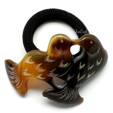 Horn Ponytail Holder #10724 - HORN JEWELRY
