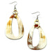 Horn Earrings #10074 - HORN JEWELRY