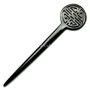 Horn Hair Stick #10642 - HORN JEWELRY