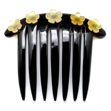 Horn Hair Comb #10791 - HORN JEWELRY
